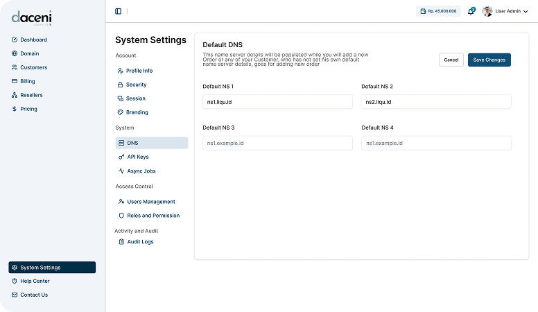 Domain Details